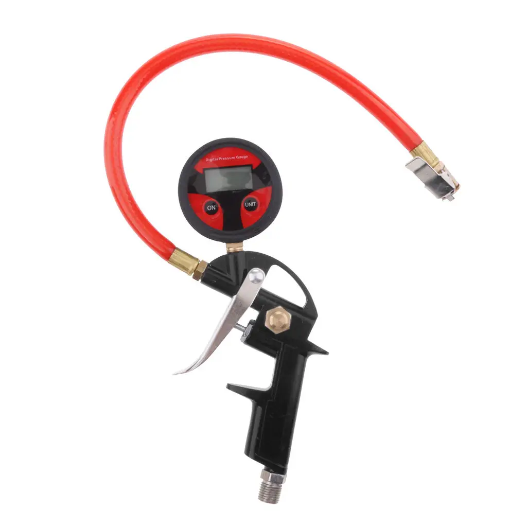 

Universal Tire Inflator Digital Tire Pressure Gauge For Car Motorcycle