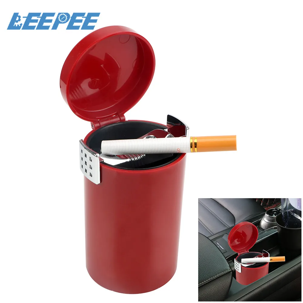 LEEPEE сигарета держатель для дыма пепельница Лоток авто мусорное ведро дымовая
