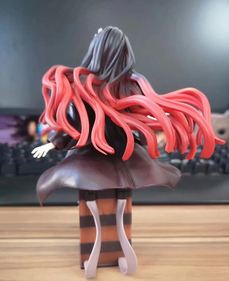 Демон убийца: Kimetsu no Yaiba милый Kamado Nezuko фигурку игрушки 1/8 ПВХ Коллекция аниме
