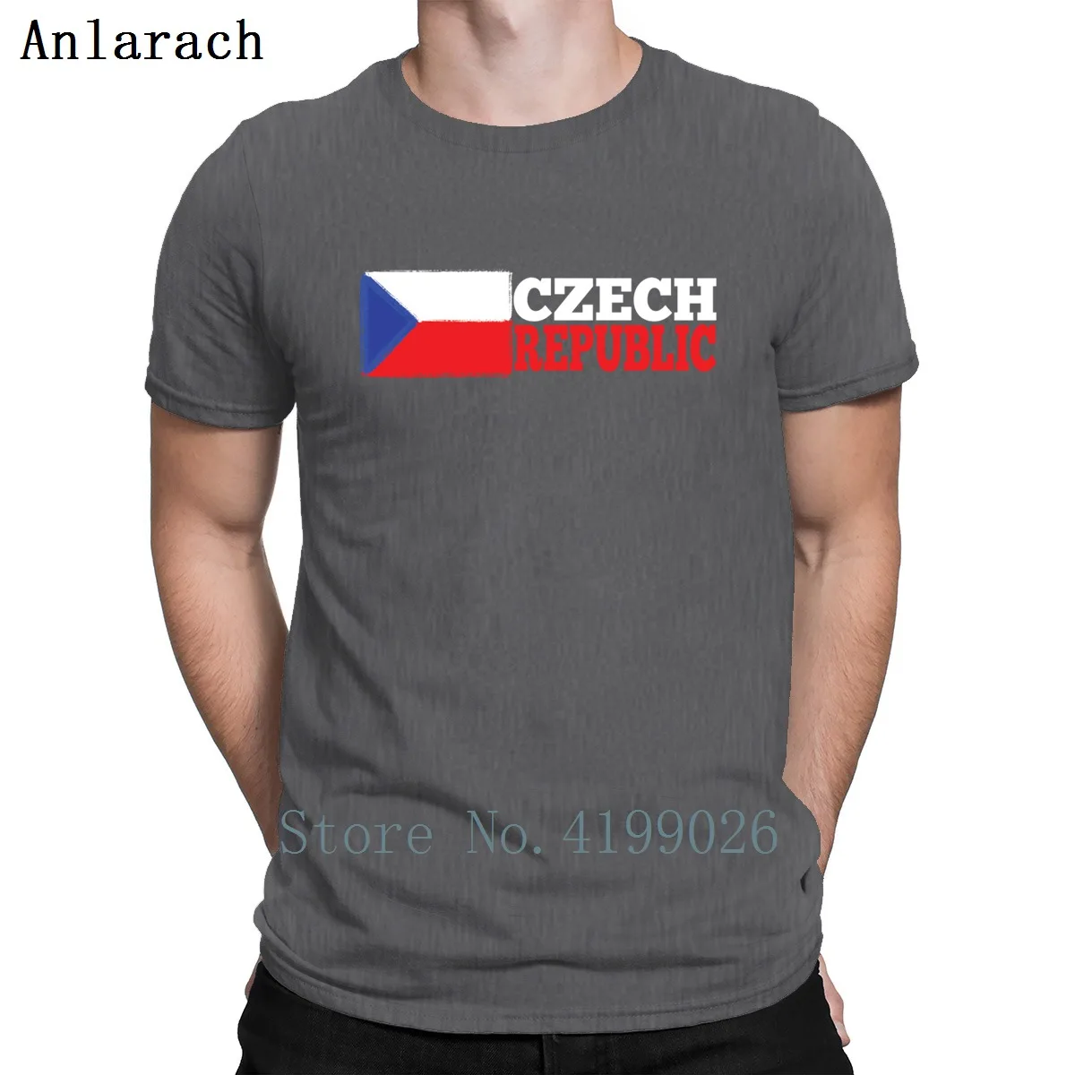 Футболка в чешском стиле футболка сезон весна-осень Дизайнерские повседневные