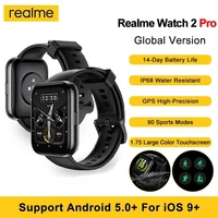 realme watch 2 pro smart band 1 75 color display dual satellite gps 90 sports modes 14 day battery life ip68 water smartwatch