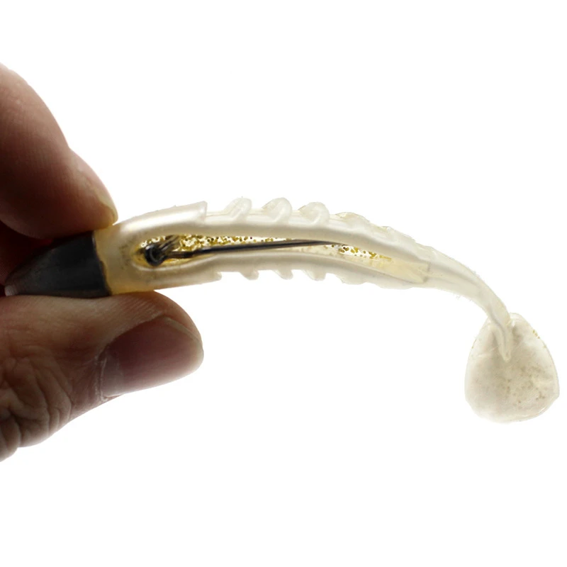 

Box Loading Road Sub Polychromatic T-tail Lead Head Soft Fish 10cm15.5g 13cm26g Road Sub Bait Crank Hook Artificial Bionic Bait