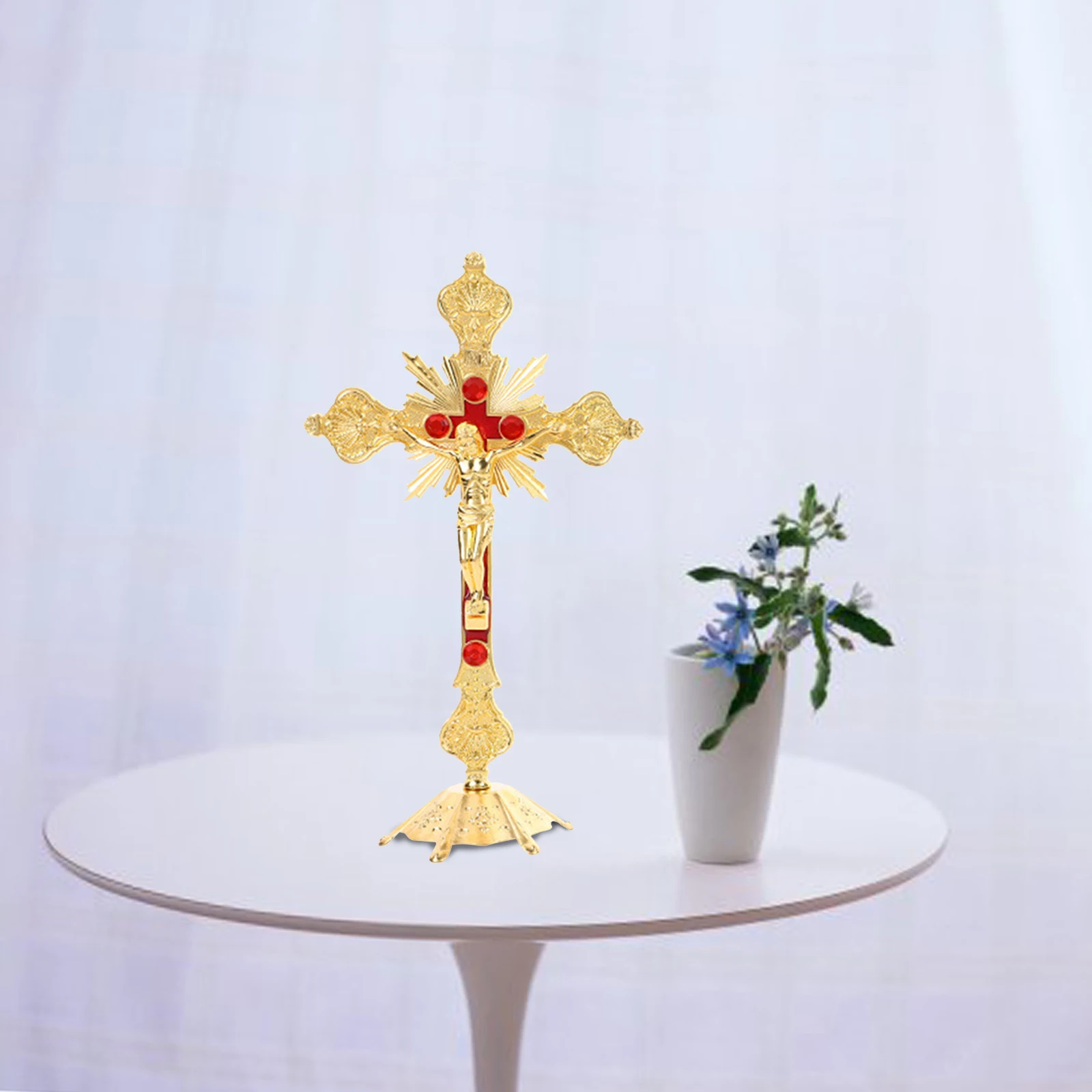 Антикварные католические фигурки распятие крест Иисуса Христа украшение для