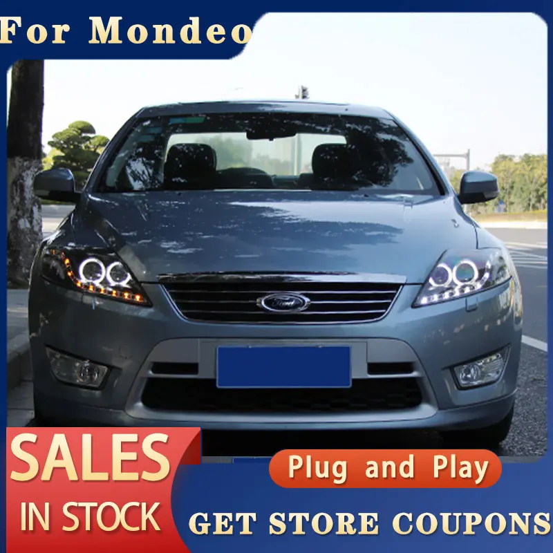 

For Ford Mondeo Head lights 2009 Fusion LED Head light Dynamic Signal DRL of the daytime running lights turn signals