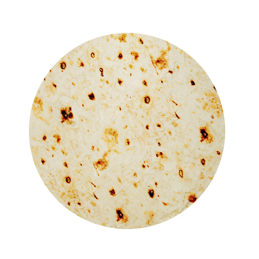 Мексиканское буррито пледы одеяло мягкая Кукуруза Tortilla кидает для дивана кемпинга путешествия еда фланелевые Пледы для ребенка взрослых