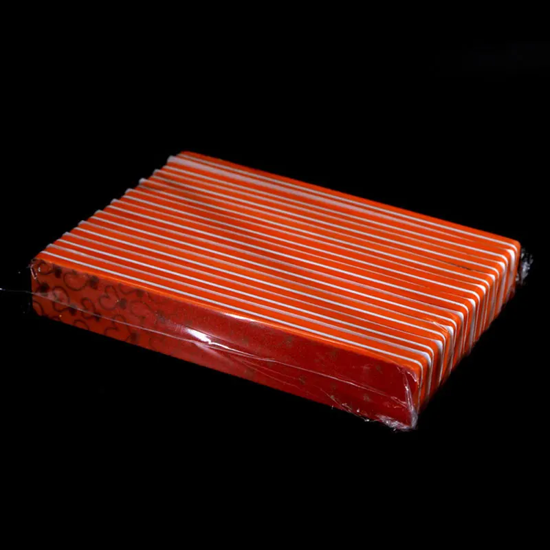 

1 pc Professional Nail File rectangle Sandpaper Nail Sanding Grinding Polishing Manicure Care Tools Buffers for Nail
