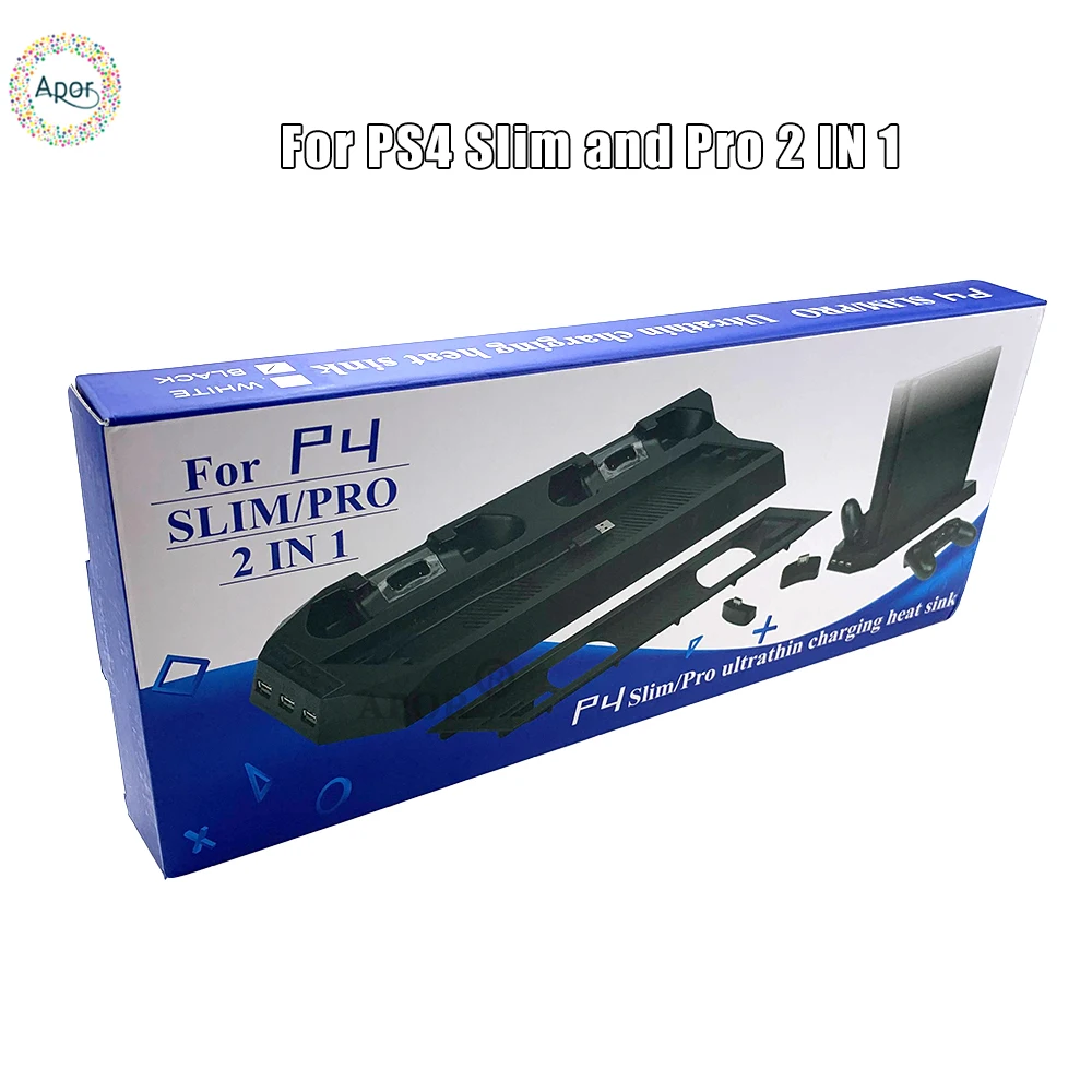Новинка для PS4 Slim/Pro ультратонкий зарядный радиатор вертикальная подставка