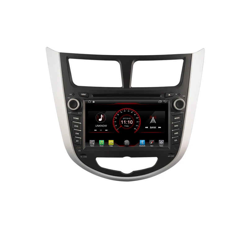 Автомобильный dvd-плеер 2 din головное устройство с gps-навигацией и Android 10 для Hyundai