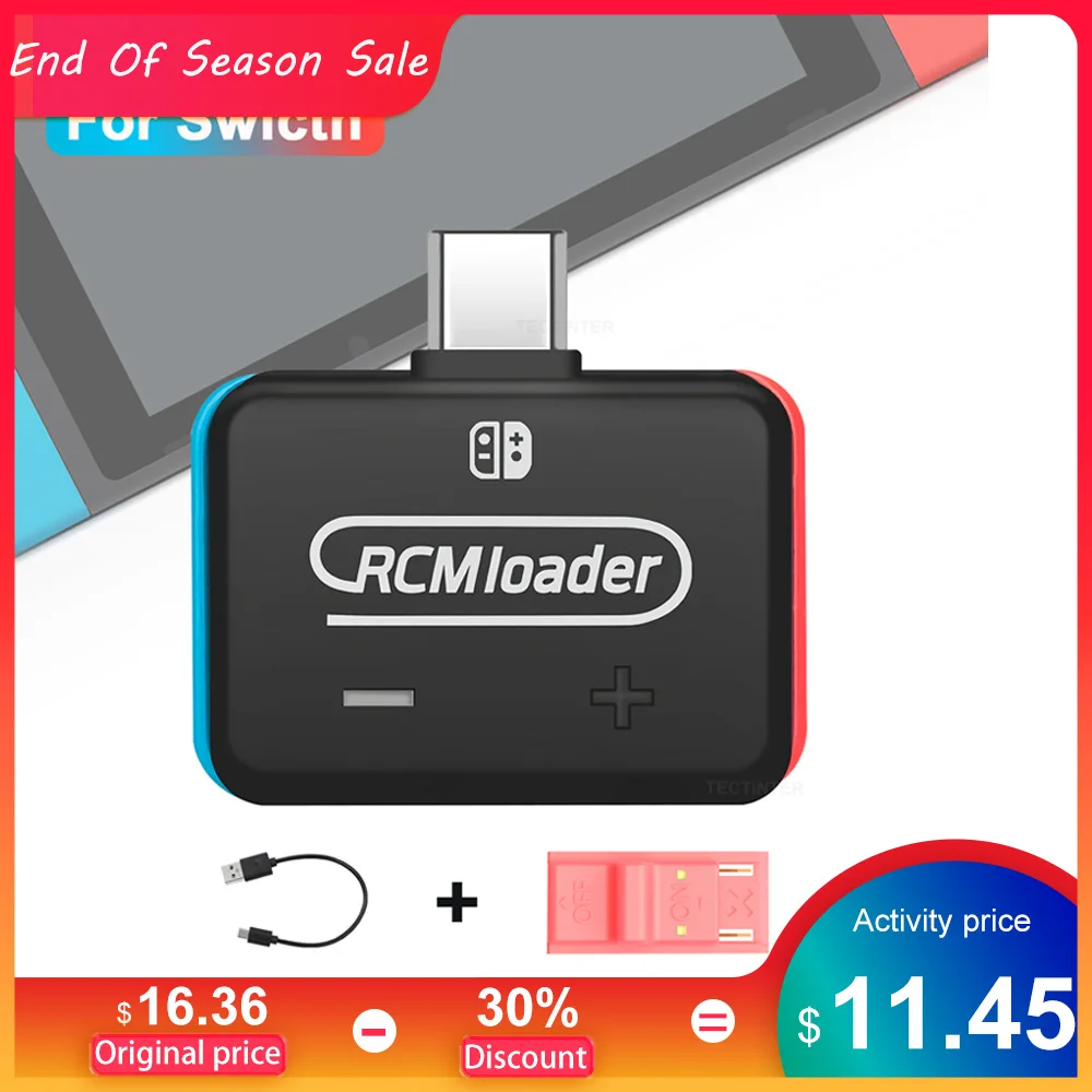 

V5 RCM Loader Auto Clip Jig Tool Dongle Kit For Nintendo Switch NS For Nintendo Accessories