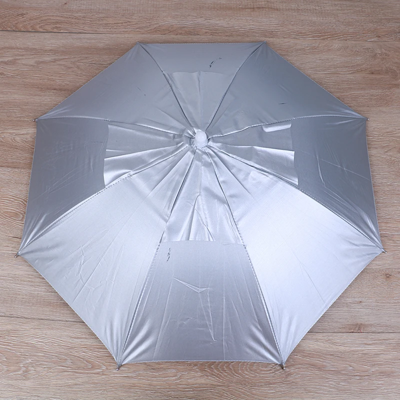 

Outdoor Sport Umbrella Hat Fishing CapHiking Camping Headwear Cap Head Hats Foldable Sunscreen Shade Umbrella Hat