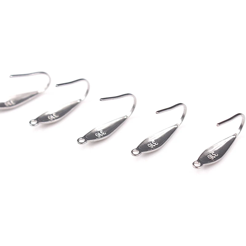 Крючки для сережек проволоки застежка из нержавеющей стали 316 цвет