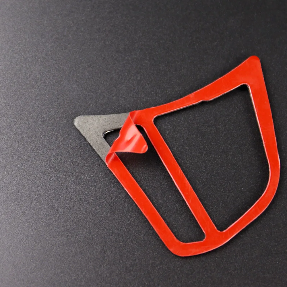 Новые пуговицы на руль автомобиля наклейки из настоящего углеродного волокна