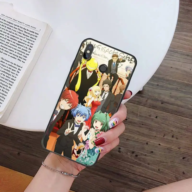 

Assassination Classroom Anime Phone Case For Xiaomi Redmi 7 9t 9se k20 mi8 max3 lite 9 note 8 9s 10 pro Soft Silicone Shell