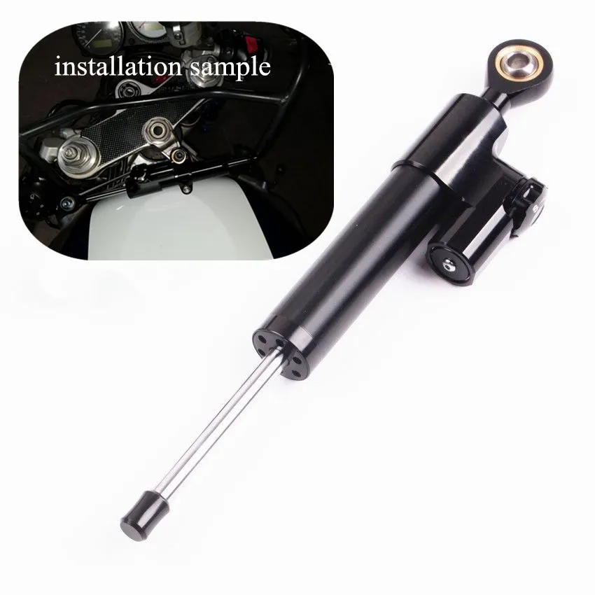 Алюминий Универсальный Регулируемый рулевой Стабилизатор демпфер