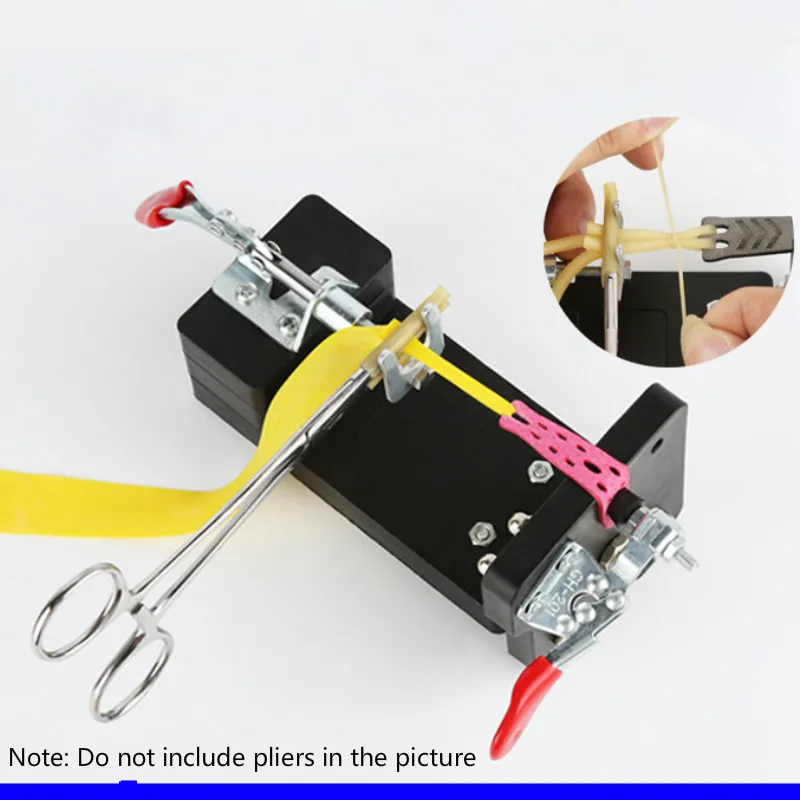 Slingshot завязанный резиновый инструмент плоская резиновая лента круглый ремешок