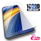 Защитное стекло для Poco X3 NFC Poko M3 Pro F3 5g Little M3Pro X 3, 3 шт., HD, прозрачное, 9H, закаленное, Защитная пленка для экрана