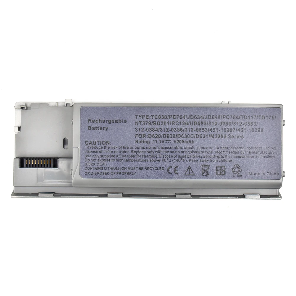 

New for Dell D620 D630 M2300 PC764 JD648 PP18L KD492 Laptop battery 4400mAh