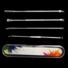 4 шт., вакуумные экстракторы для удаления чёрных точек на лице