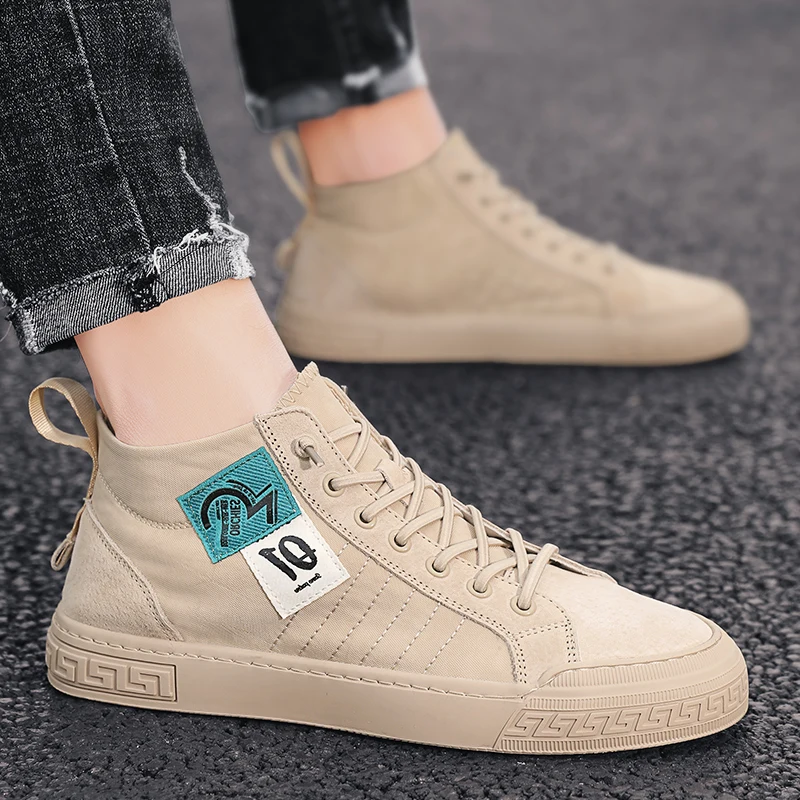 

Casual Breathable Comfortable Canvas Men's sneakers Fashion Non-slip Board Shoes Lightweight Low-top Shoes Pvc Size 39-44