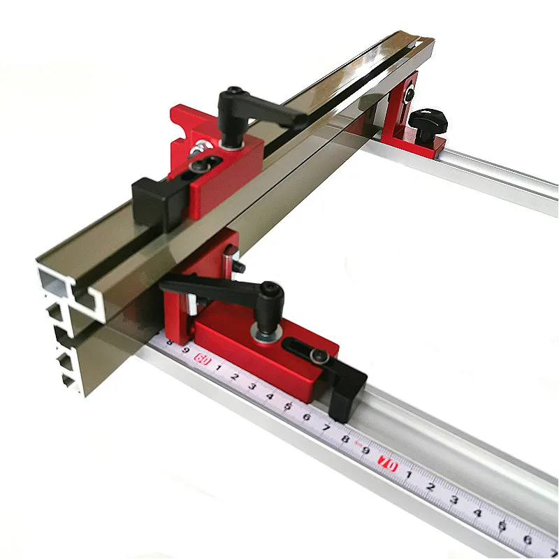 Woodworking T Slot Stopper Miter Gauge Fence Connector Alloy Track Stop Block Saw Table Sliding Brackets Chute Limiter | Инструменты