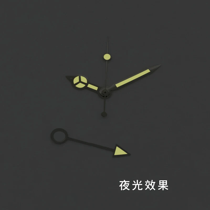 

Accessories 3804 Movement, Watch Hands, Four Hands, Hour, Minute and Second G-M-T Hand 12.5mm