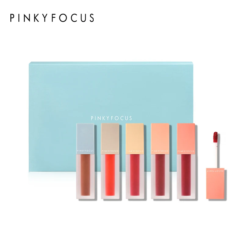 5 шт. женский матовый блеск для губ корейский макияж матовая губная помада
