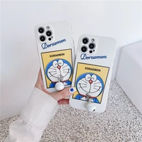 3d cartoon doraemon bells phone case for iphone 12 11 pro max for iphone x xr xs max se 7 8 plus soft imd silicone cover case