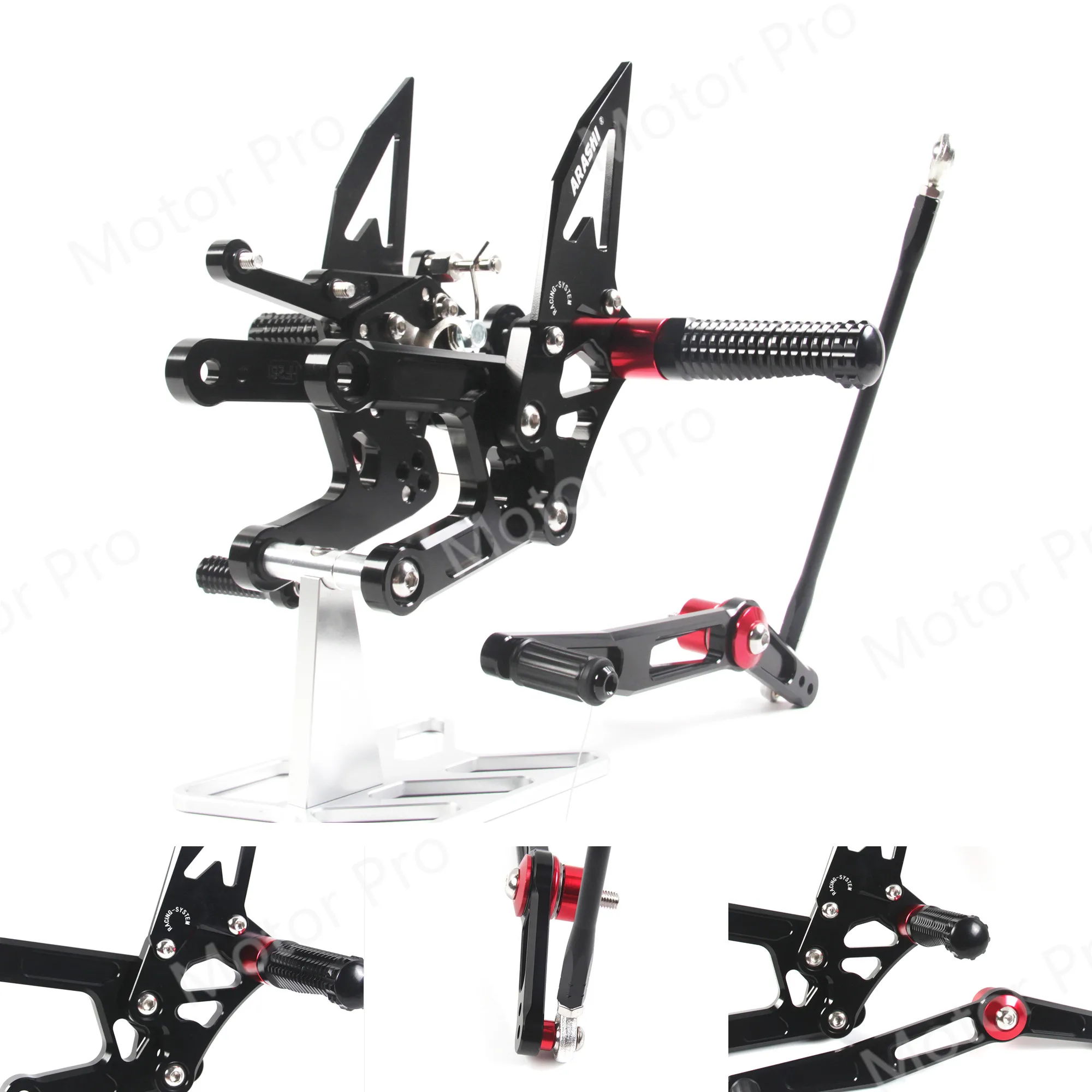 Adjustable Footrests For YAMAHA YZF R6 2006 - 2016 Motorcycle Accessories Foot Peg Rearset Pedal YZF-R6 2011 2012 2013 2014 2015 |