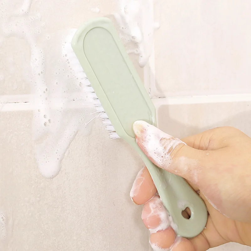 Распродажа! Скидка пластиковая маленькая щетка для чистки обуви мягкая обувь