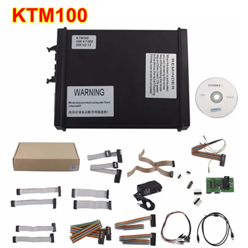 KTM100 ECU инструментов программирования Лучшее Высокое качество KTM 100 Поддержка функция BDM хорошо KTM-100 Поддержка вспышка Многоязычный интерфейс
