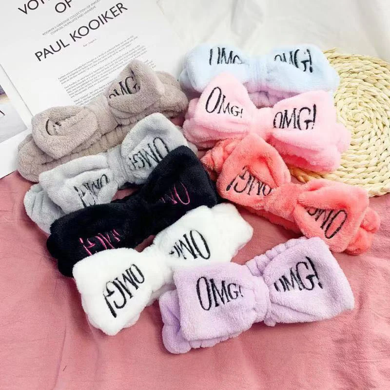 Флисовый ободок для волос