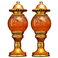 colored glaze lotus lamp lamp for buddha worship led colorful plug in buddha worshiping lamp buddha front lantern guanyin