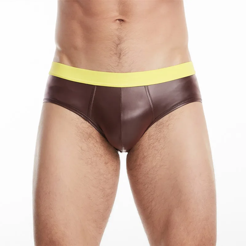 Трусы брифы мужские с U образным мешочком нижнее белье для мужчин гей трусы| |