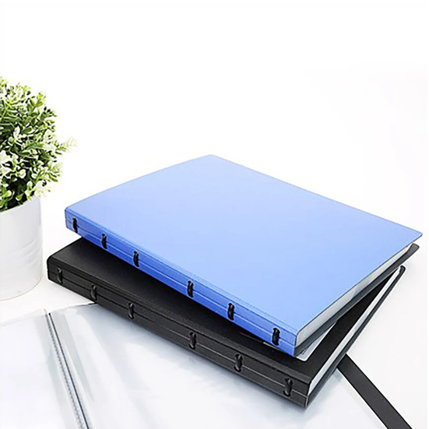 Деловой бумажник большого объема из полипропилена с карманами 300 карманов