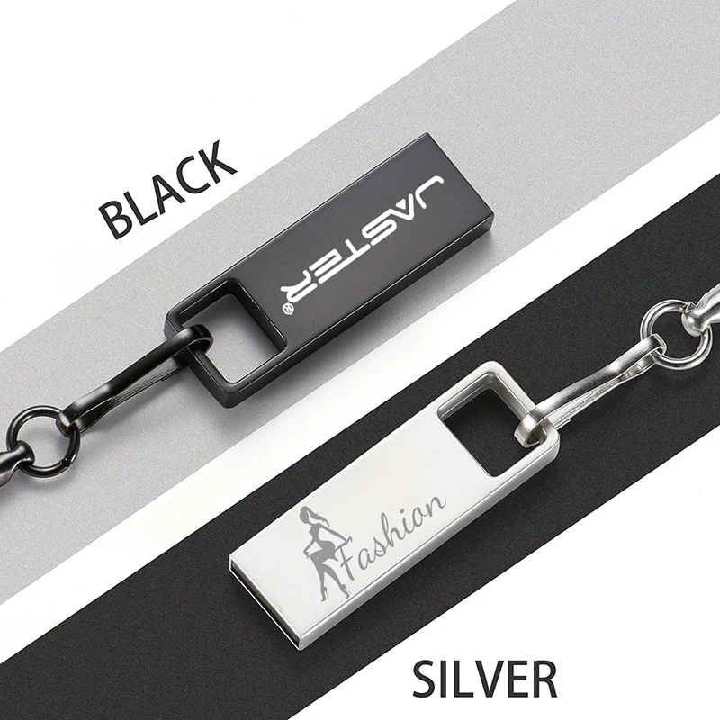 

JASTER metal Pendrive usb flash drive 32GB pendrive 128GB 64GB waterproof pen drive 16GB 8GB flash usb 2.0 usb stick key Custom