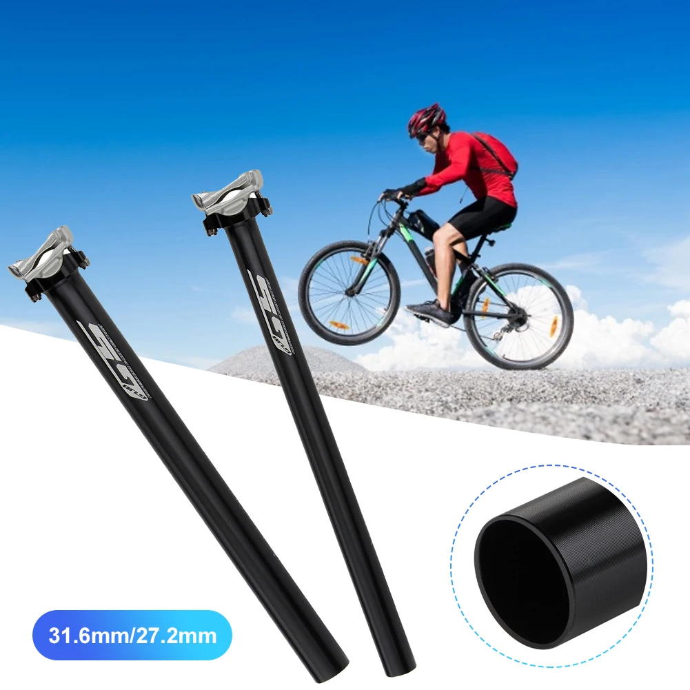 

Bicycle Seatpost Shock Absorber Lightweight Aluminum Alloy Bicycle Seatpost Dropper For Mtb Road Bike Folding Bmx27.2/31.6 385mm