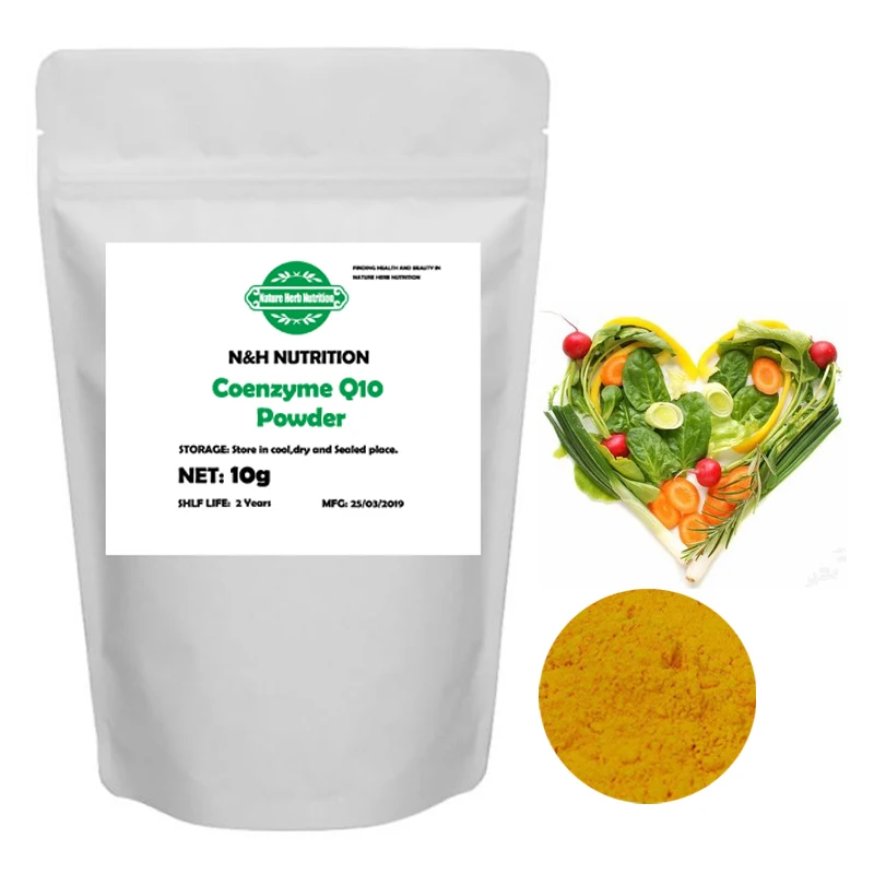 

Pure Nature High quality coenzyme q10 ,Ubiquinone 10,Cosmetic Ingredients, Antioxidant, Anti-aging, Enhances Vitality