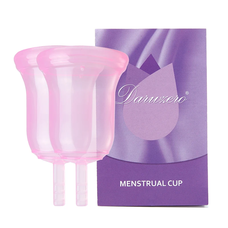 2Pcs-Naked-Pink 2 шт., женская гигиеническая менструальная чашка, Жидкая силиконовая менструальная чашка, менструальная чашка для женщин и девушек, менструальная чашка, Менструальный коллектор - Цвет: 2Pcs-Naked-Pink