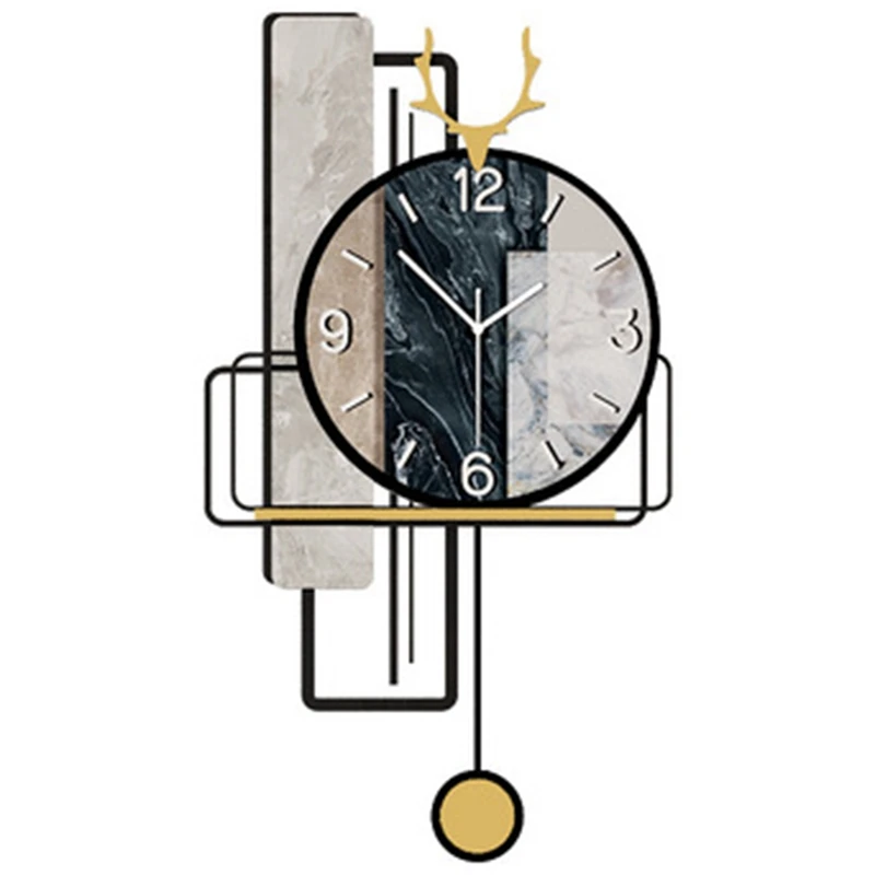 

Wall Clock Modern Design Pendulum Living Room Decoration Home Interior Kitchen Acrylic Wall Clock