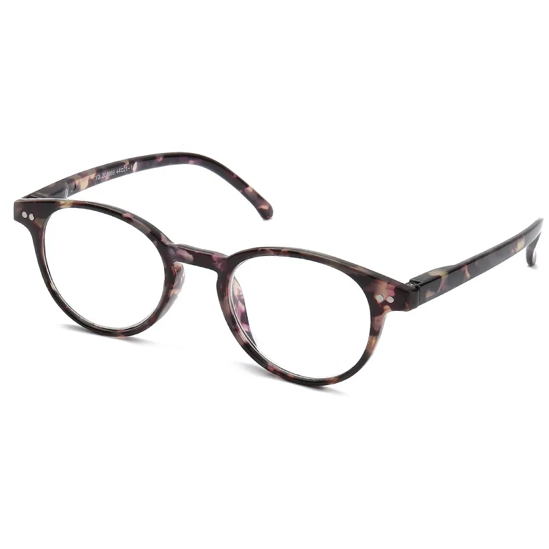 Для женщин очки для чтения в круглой оправе леопардовой мужчин Классический