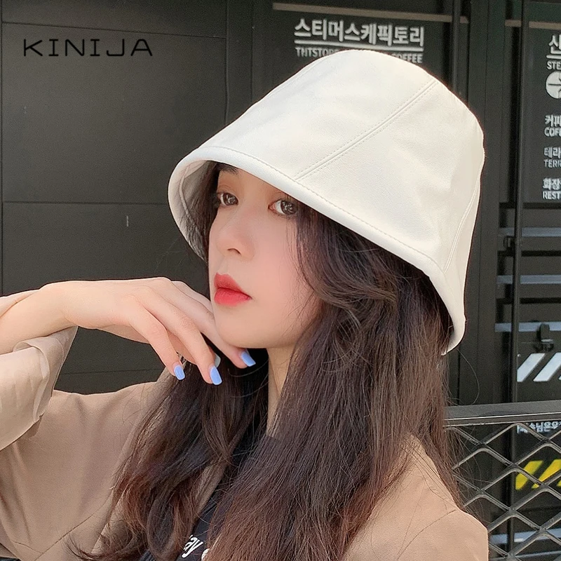 Осенняя ветрозащитная Панама унисекс для бассейна из искусственной кожи с