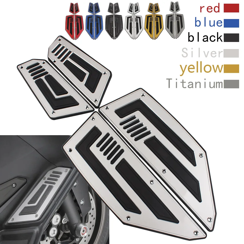 

Мотоциклетные подножки для ног пластины колодки подходят для Yamaha T-MAX 530 2012 2013 2014 2015