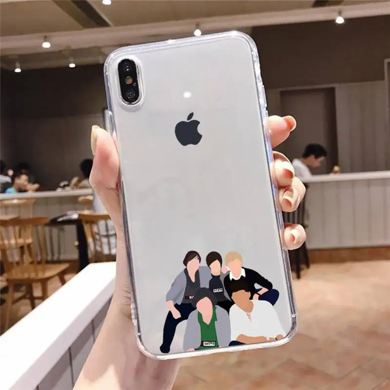 

Louis Tomlinson One Direction Phone Case Transparent for iPhone 6 7 8 11 12 s mini pro X XS XR MAX Plus