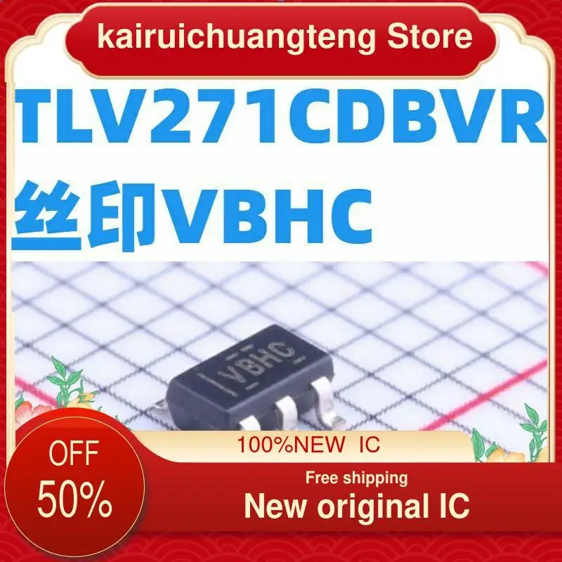 

(1PCS) TLV271CDBVR SOT23-5 VBHC New original IC