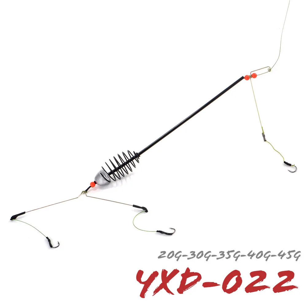 

Высокоуглеродистый крючок, 20-45 г, клетка для приманки, рыболовная фидерная клетка, клетка для рыбалки, искусственная приманка для карпа с бо...