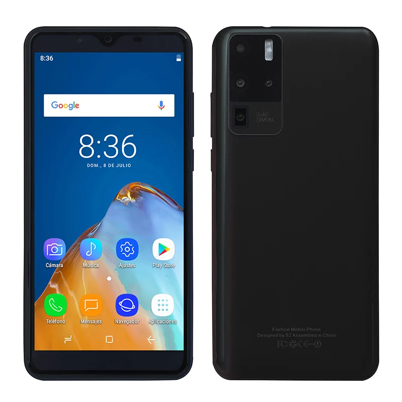 

Смартфон на Android, 4-ядерный процессор MT6739, экран 5,5 дюйма HD, 2 Гб ОЗУ 16 Гб ПЗУ, 3000 мАч, MP3 MP4 камера, фонарик, дешевый смартфон