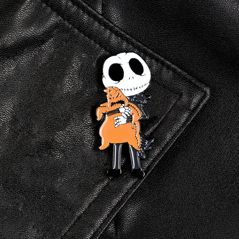 Новинка Skelator эмаль Pin значок булавки на отворны | Украшения и аксессуары