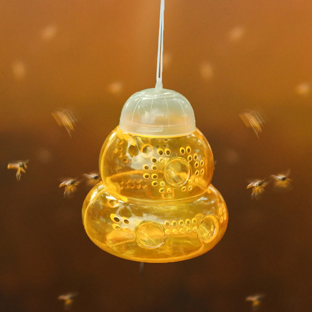 

Bee Catcher Beehive Wasp Trap Hornets Yellow Jackets Wasp Repellent Hornet Trap Wasp Hornet Hanging Traps Killer Dropshipping