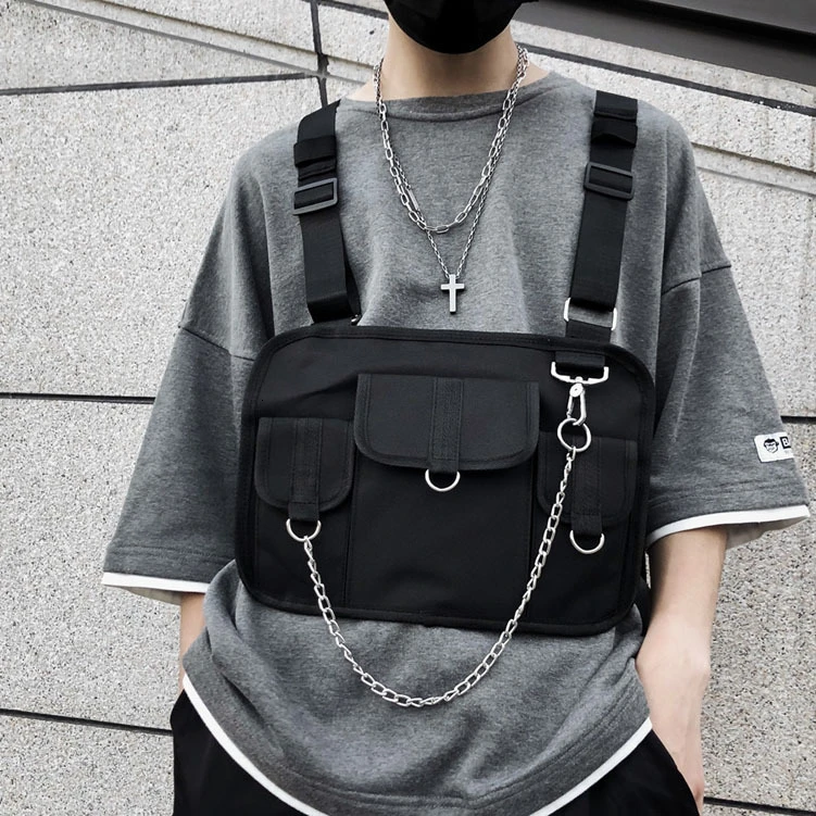 Тактическая посылка унисекс нагрудный карман для телефона сумки на плечо модная