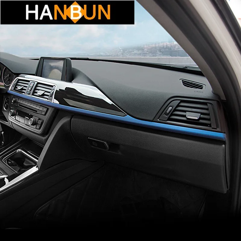 Стайлинг автомобиля панель приборной панели наклейки отделка для BMW 3/4 серии 3GT F30